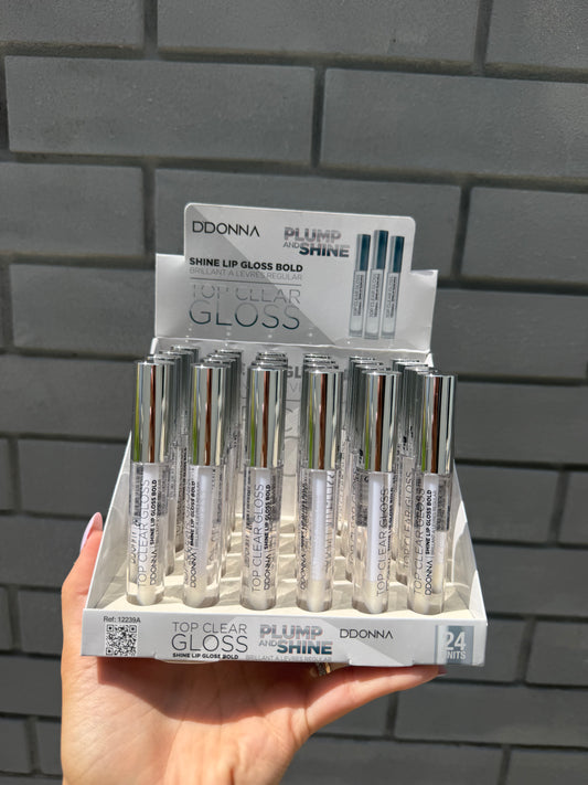 DDonna Top Clear Gloss Plump & Shine Effetto Lucido