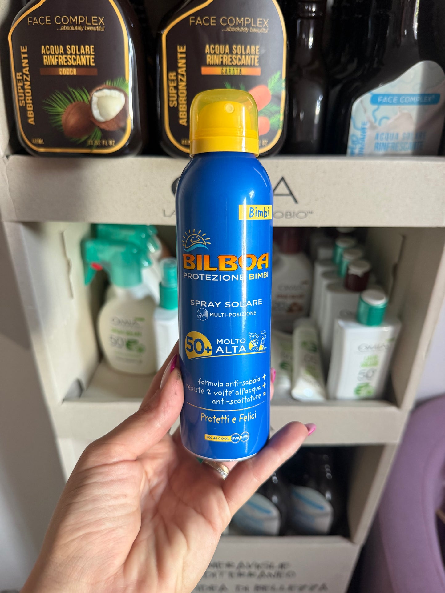 Bilboa Protezione Bimbi SPF 50+ Spray Solare