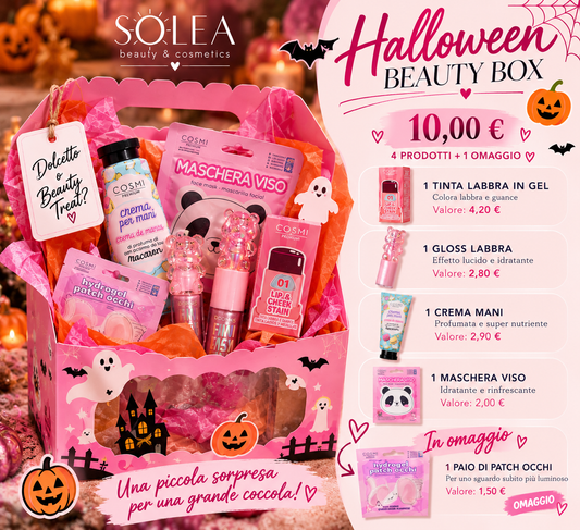 🎃 Halloween Beauty Box – 4 Prodotti + 1 Omaggio